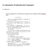 Chassepot Werkzeug Liste 4